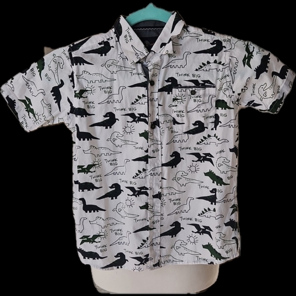 NWOT ❗️ Craft flow boys dinosaurs think big shirt size 6 - Picture 2 of 11